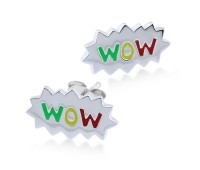  Kids Stud Earring Excited Wow STE-351